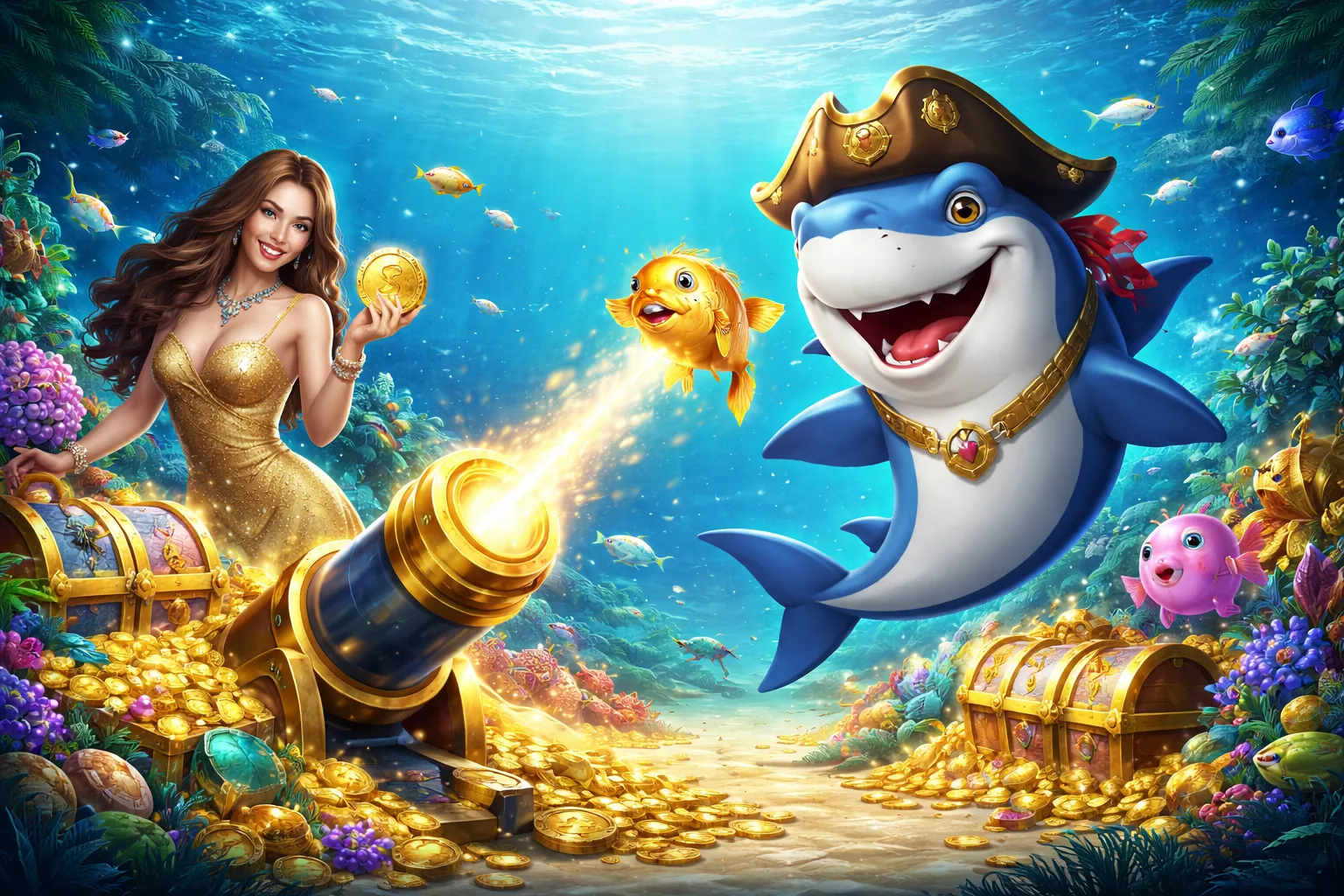 Nền trò chơi nổ hũ và bắn cá 69vn Bet